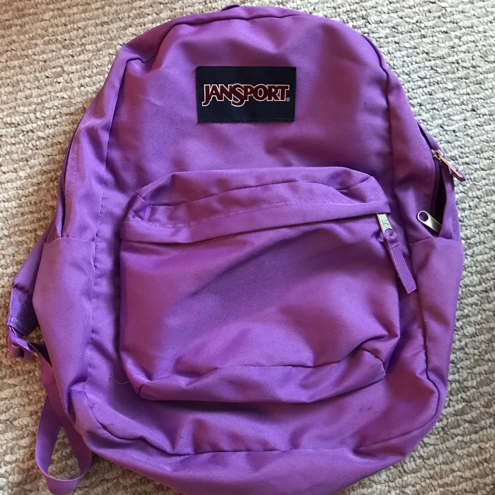Purple jansport